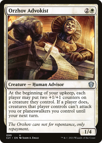 Orzhov Advokist [Commander 2021] - The Mythic Store | 24h Order Processing