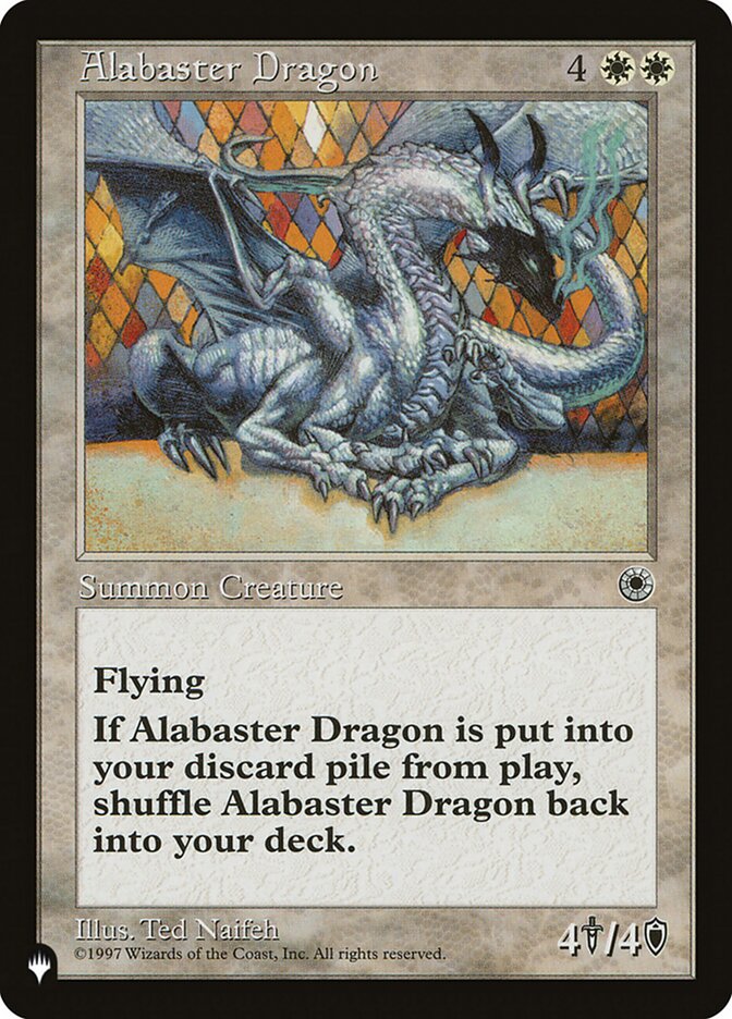 Alabaster Dragon [The List] - The Mythic Store | 24h Order Processing