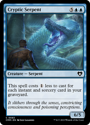 Cryptic Serpent [Commander Masters] - The Mythic Store | 24h Order Processing