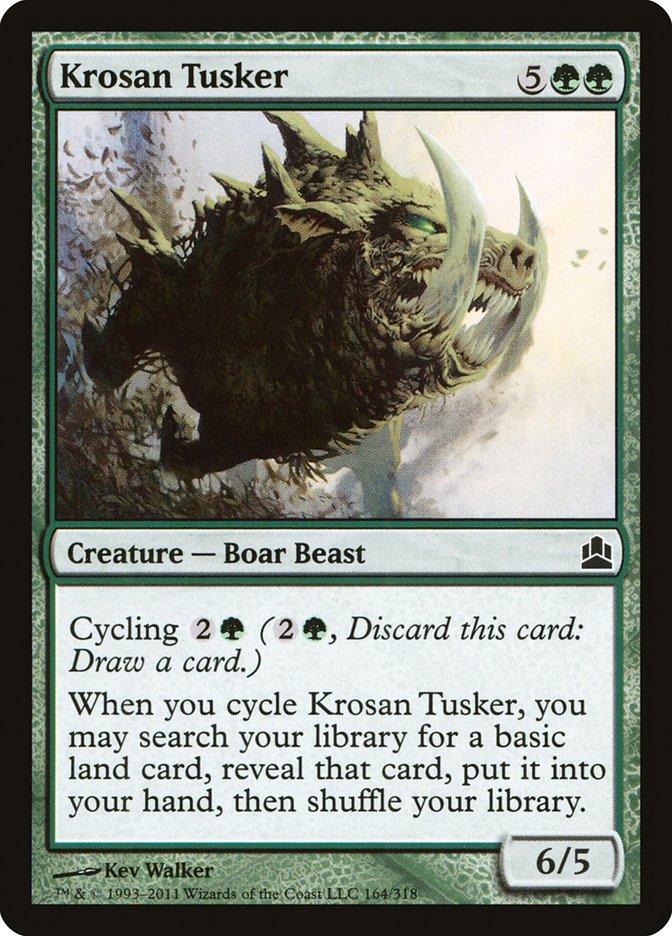 Krosan Tusker [Commander 2011] - The Mythic Store | 24h Order Processing