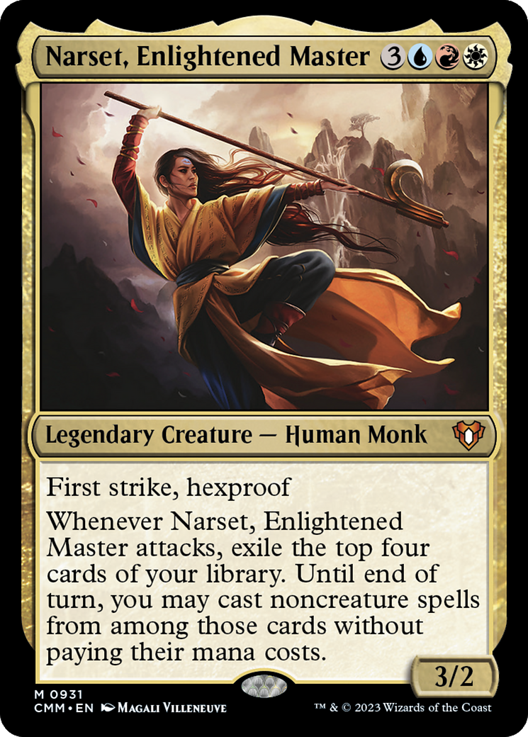 Narset, Enlightened Master [Commander Masters] - The Mythic Store | 24h Order Processing