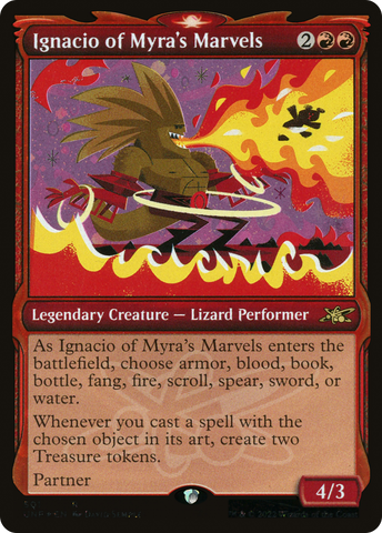 Ignacio of Myra's Marvels (Showcase) (Galaxy Foil) [Unfinity] - The Mythic Store | 24h Order Processing