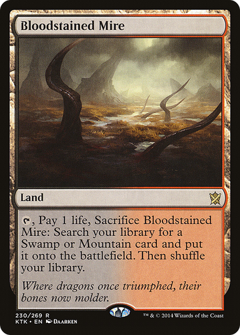 Bloodstained Mire [Khans of Tarkir] - The Mythic Store | 24h Order Processing
