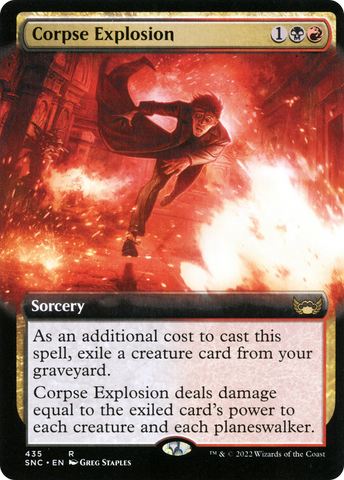 Corpse Explosion (Extended Art) [Streets of New Capenna] - The Mythic Store | 24h Order Processing