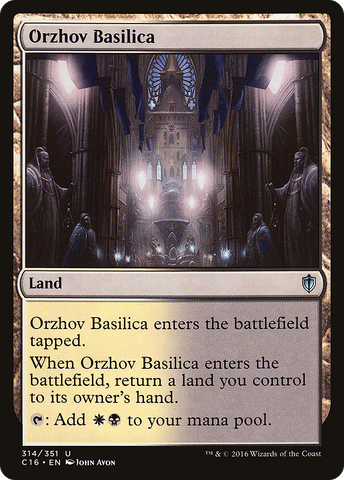 Orzhov Basilica [Commander 2016] - The Mythic Store | 24h Order Processing