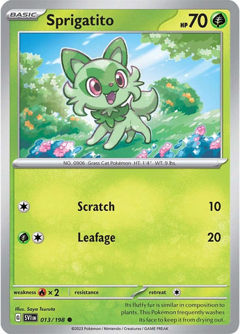 Sprigatito (013/198) [Scarlet & Violet: Base Set] - The Mythic Store | 24h Order Processing