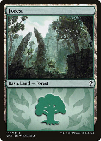 Forest (106) [Ravnica Allegiance Guild Kit] - The Mythic Store | 24h Order Processing