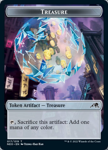 Treasure Token [Kamigawa: Neon Dynasty Tokens] - The Mythic Store | 24h Order Processing
