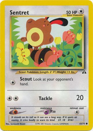 Sentret (63/75) [Neo Discovery Unlimited] - The Mythic Store | 24h Order Processing