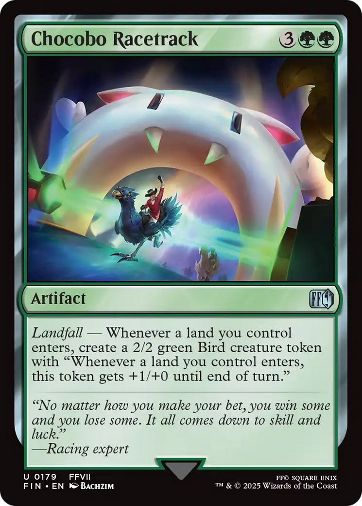 Chocobo Racetrack [FINAL FANTASY] - The Mythic Store | 24h Order Processing