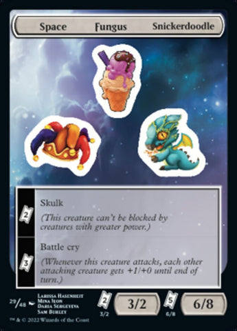 Space Fungus Snickerdoodle [Unfinity Stickers] - The Mythic Store | 24h Order Processing