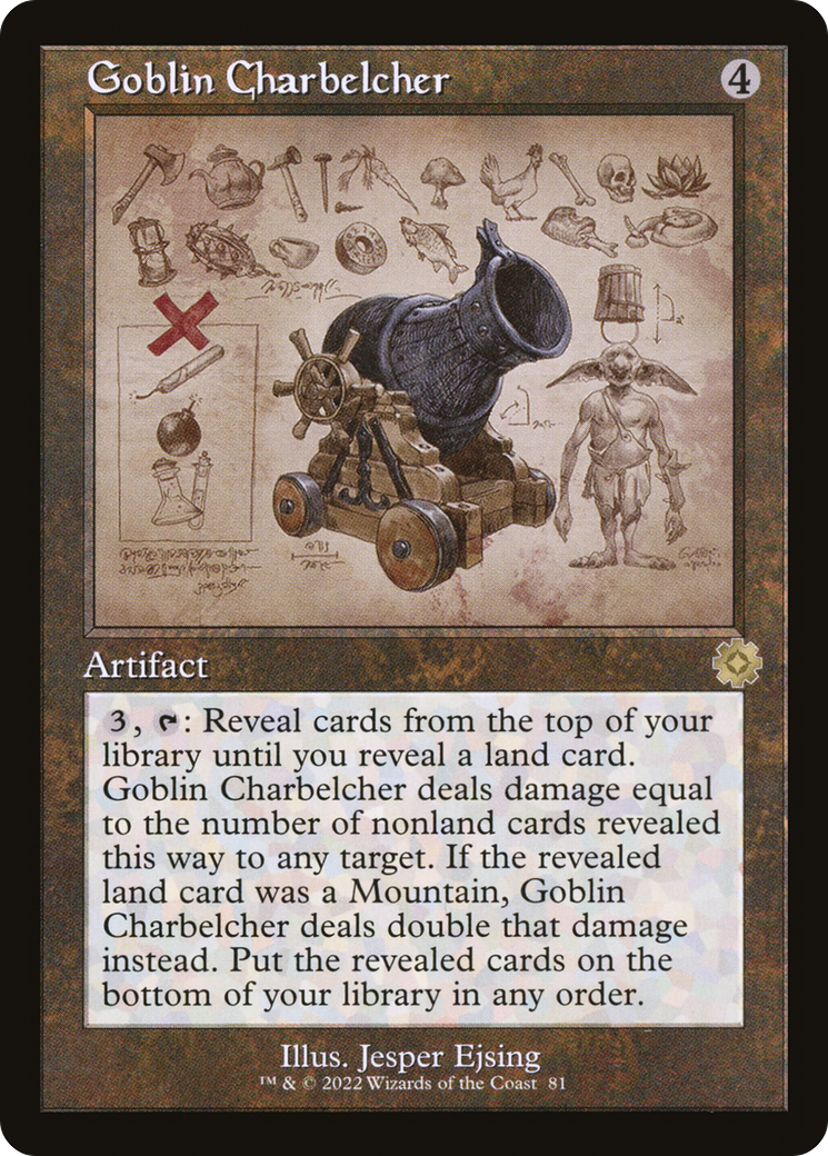 Goblin Charbelcher (Retro Schematic) [The Brothers' War Retro Artifacts] - The Mythic Store | 24h Order Processing