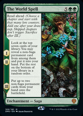 The World Spell (Promo Pack) [Dominaria United Promos] - The Mythic Store | 24h Order Processing
