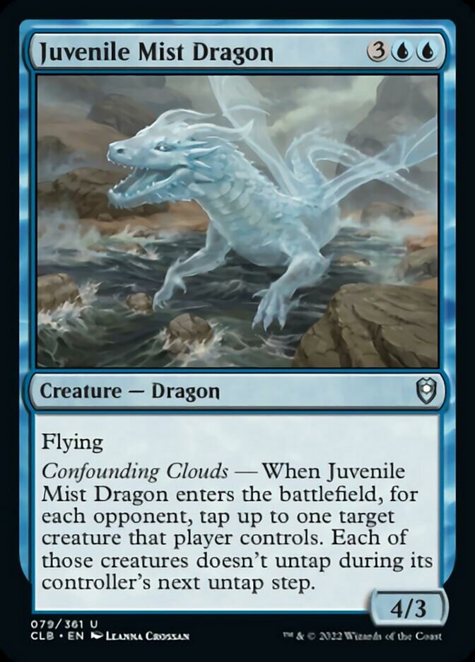 Juvenile Mist Dragon [Commander Legends: Battle for Baldur's Gate] - The Mythic Store | 24h Order Processing