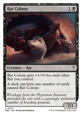 Rat Colony (White Border) [Mystery Booster 2] - The Mythic Store | 24h Order Processing