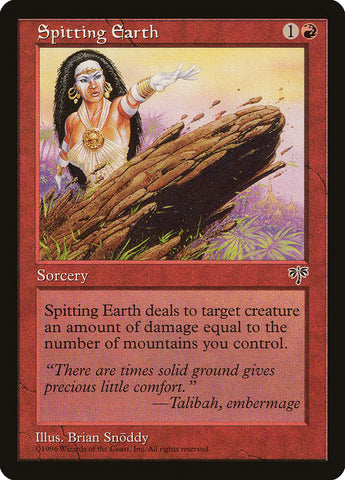 Spitting Earth [Mirage] - The Mythic Store | 24h Order Processing