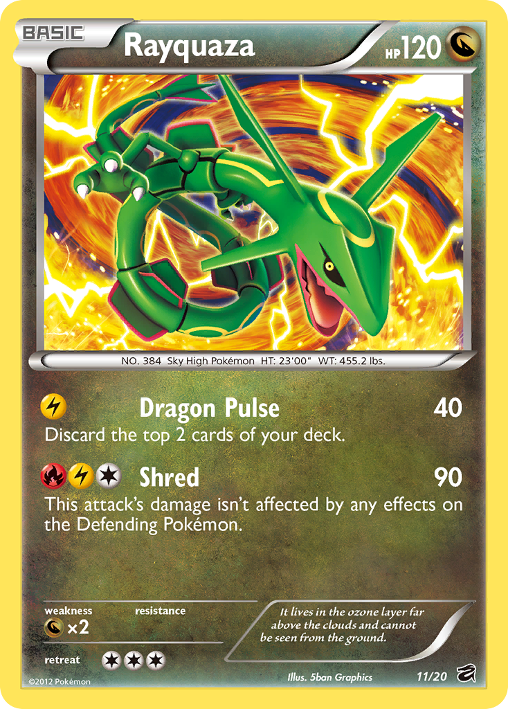 Rayquaza (11/20) [Black & White: Dragon Vault] - The Mythic Store | 24h Order Processing