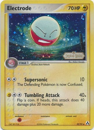 Electrode (32/92) (Stamped) [EX: Legend Maker] - The Mythic Store | 24h Order Processing