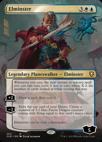 Elminster (Borderless) [Commander Legends: Battle for Baldur's Gate] - The Mythic Store | 24h Order Processing