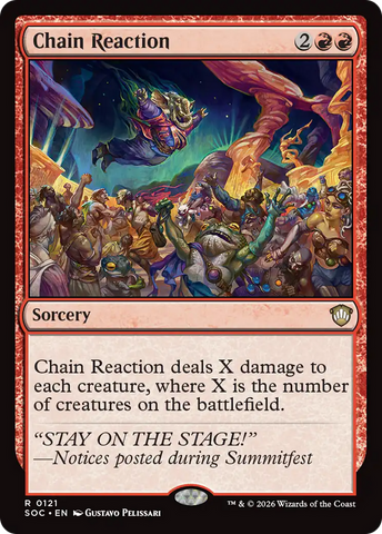 Chain Reaction [Secrets of Strixhaven Commander] - The Mythic Store | 24h Order Processing