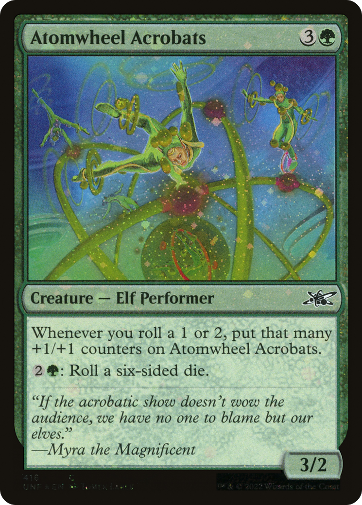 Atomwheel Acrobats (Galaxy Foil) [Unfinity] - The Mythic Store | 24h Order Processing