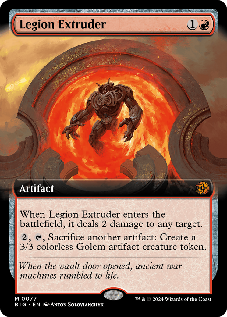 Legion Extruder (Extended Art) [Outlaws of Thunder Junction: The Big Score] - The Mythic Store | 24h Order Processing