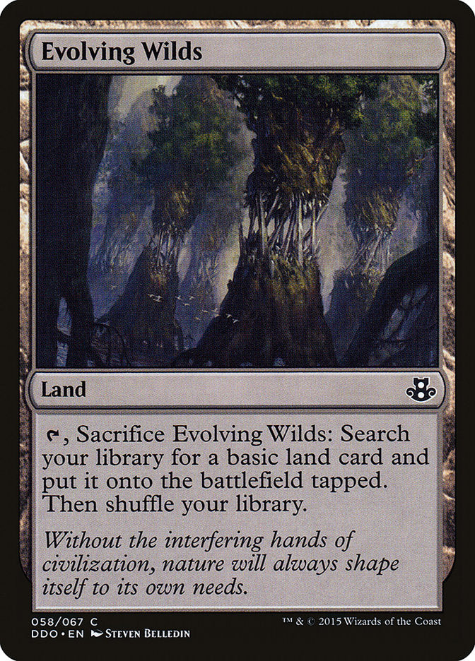 Evolving Wilds [Duel Decks: Elspeth vs. Kiora] - The Mythic Store | 24h Order Processing