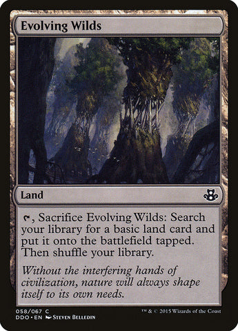 Evolving Wilds [Duel Decks: Elspeth vs. Kiora] - The Mythic Store | 24h Order Processing