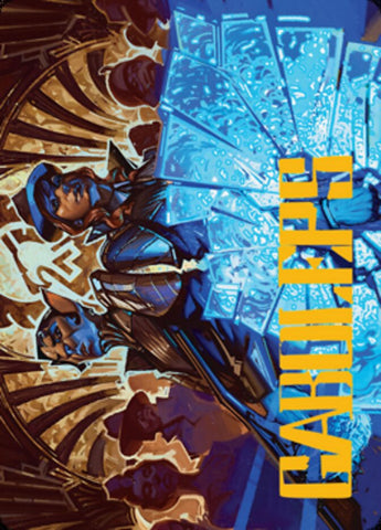 Contractual Safeguard Art Card (Gold-Stamped Signature) [Streets of New Capenna Art Series] - The Mythic Store | 24h Order Processing