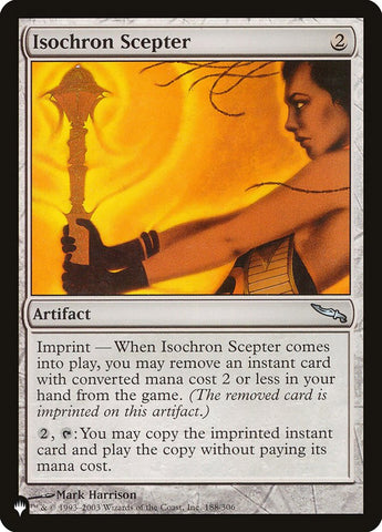 Isochron Scepter [The List] - The Mythic Store | 24h Order Processing