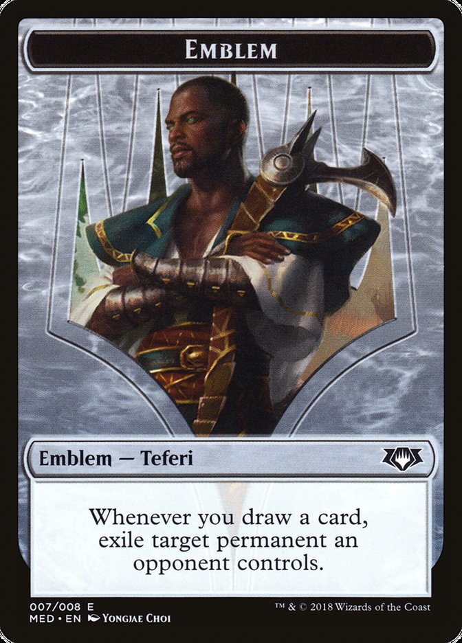 Teferi, Hero of Dominaria Emblem [Mythic Edition Tokens] - The Mythic Store | 24h Order Processing