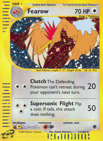 Fearow (11/165) [Expedition: Base Set] - The Mythic Store | 24h Order Processing
