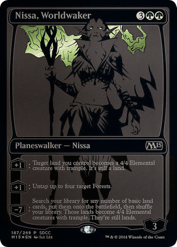 Nissa, Worldwaker [San Diego Comic-Con 2014] - The Mythic Store | 24h Order Processing