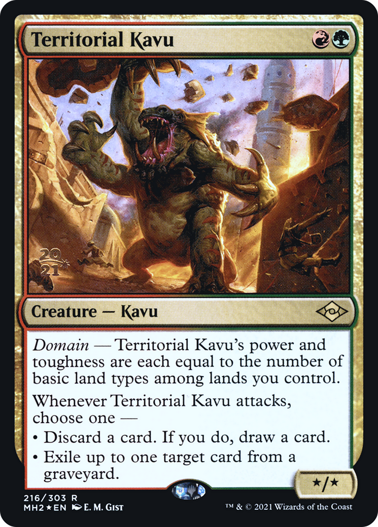 Territorial Kavu [Modern Horizons 2 Prerelease Promos] - The Mythic Store | 24h Order Processing