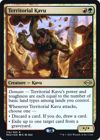 Territorial Kavu [Modern Horizons 2 Prerelease Promos] - The Mythic Store | 24h Order Processing