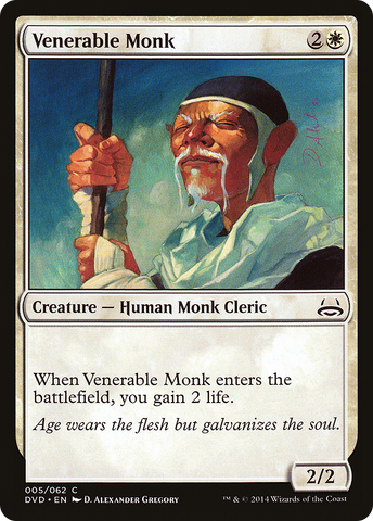 Venerable Monk (Divine vs. Demonic) [Duel Decks Anthology] - The Mythic Store | 24h Order Processing