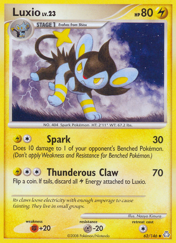 Luxio (62/146) [Diamond & Pearl: Legends Awakened] - The Mythic Store | 24h Order Processing