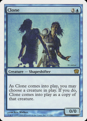 Clone (9th Edition) [Oversize Cards] - The Mythic Store | 24h Order Processing