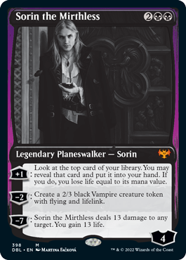 Sorin the Mirthless [Innistrad: Double Feature] - The Mythic Store | 24h Order Processing