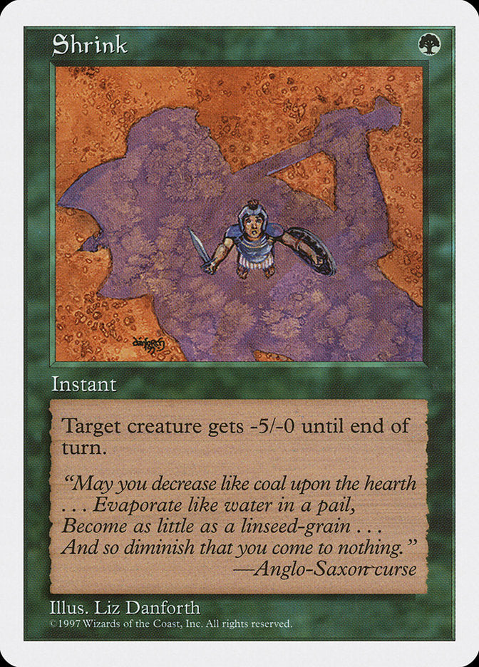 Shrink [Fifth Edition] - The Mythic Store | 24h Order Processing