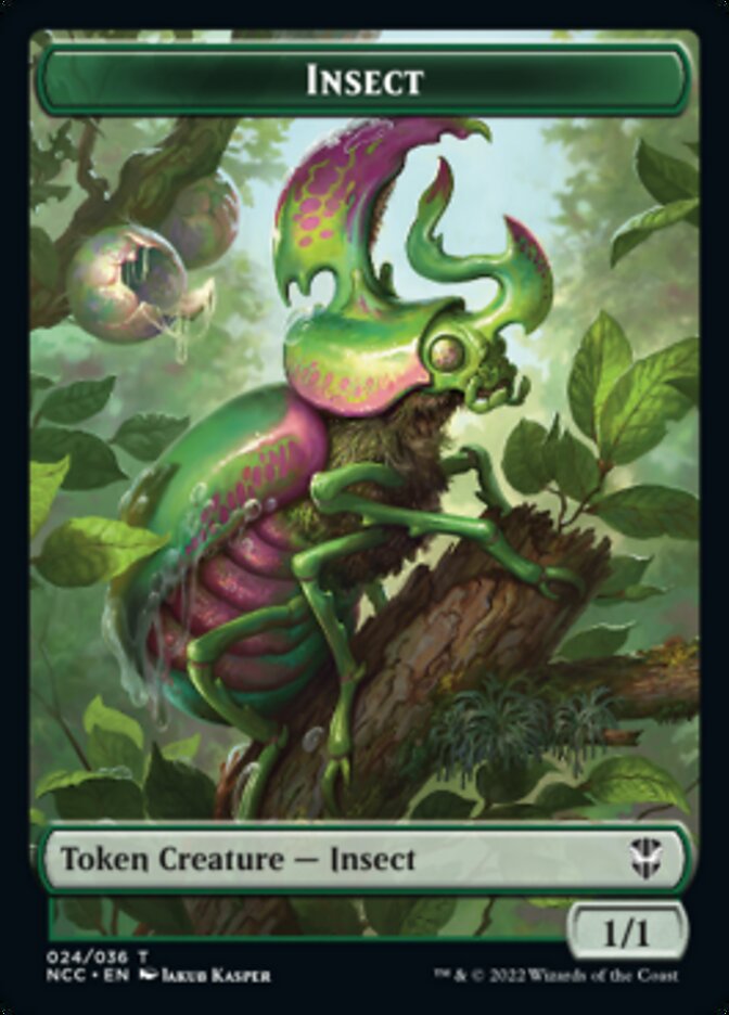 Ogre // Insect Double-Sided Token [Streets of New Capenna Commander Tokens] - The Mythic Store | 24h Order Processing