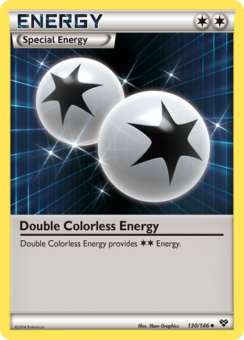 Double Colorless Energy (130/146) [XY: Base Set] - The Mythic Store | 24h Order Processing