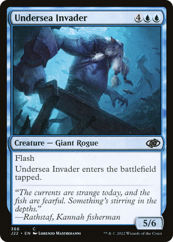 Undersea Invader [Jumpstart 2022] - The Mythic Store | 24h Order Processing