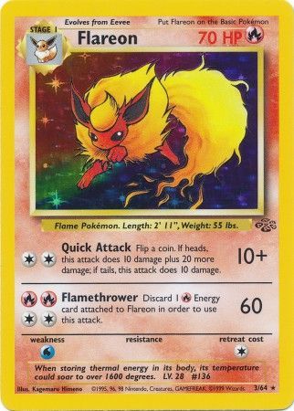 Flareon (3/64) [Jungle Unlimited] - The Mythic Store | 24h Order Processing