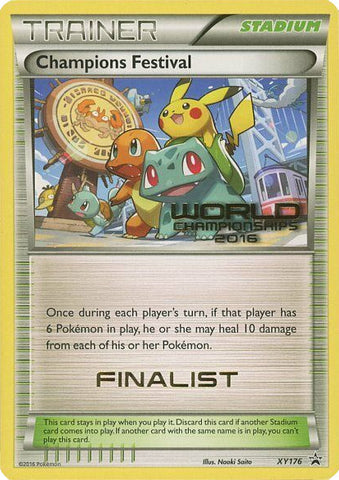 Champions Festival (XY176) (2016 Finalist) [XY: Black Star Promos] - The Mythic Store | 24h Order Processing