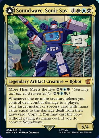 Soundwave, Sonic Spy // Soundwave, Superior Captain [Transformers] - The Mythic Store | 24h Order Processing