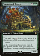 Sproutback Trudge (Extended Art) [Commander 2021] - The Mythic Store | 24h Order Processing