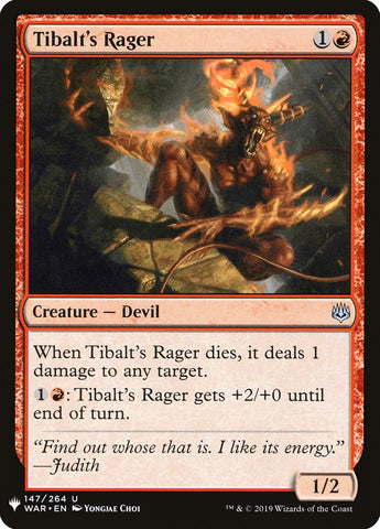 Tibalt's Rager [Mystery Booster] - The Mythic Store | 24h Order Processing