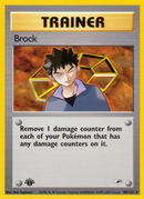 Brock (98/132) [Gym Heroes 1st Edition] - The Mythic Store | 24h Order Processing