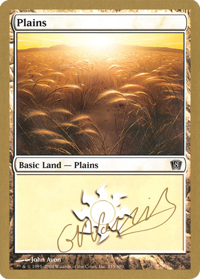 Plains (gn333) (Gabriel Nassif) [World Championship Decks 2004] - The Mythic Store | 24h Order Processing